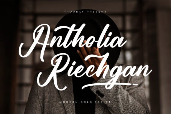 Antholia Riechgan: A Luxury Script for Editorial Design