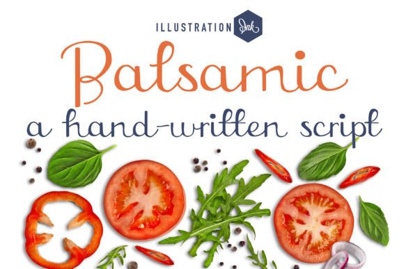 Balsamic: A Crafty Script Handwritten Font for Makers