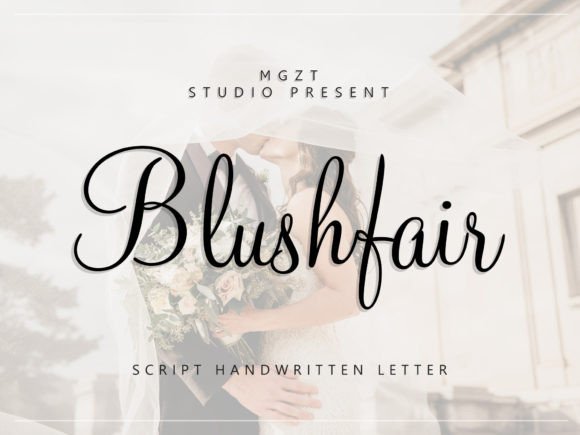 Blushfair: An Elegant Script Font for Editorial Design