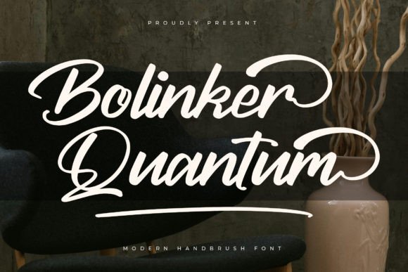 Bolinker Quantum: A Stylish Script Font for Crafters
