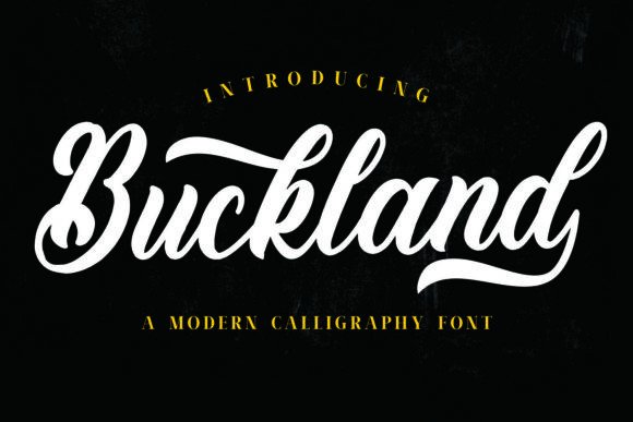 Buckland: The Vintage Script Font for Modern Marketers
