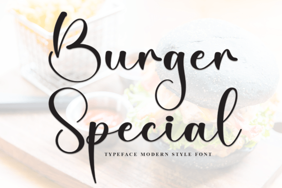 Burger Special: A Stylish Script Font Review