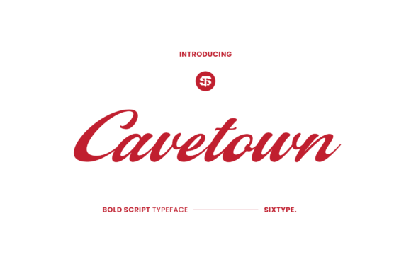 Cavetown: A Bold Script Font for Crafters