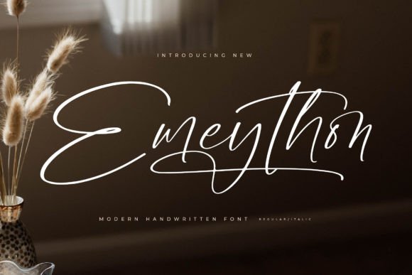 Emeython: The Elegant Script Font for Marketers
