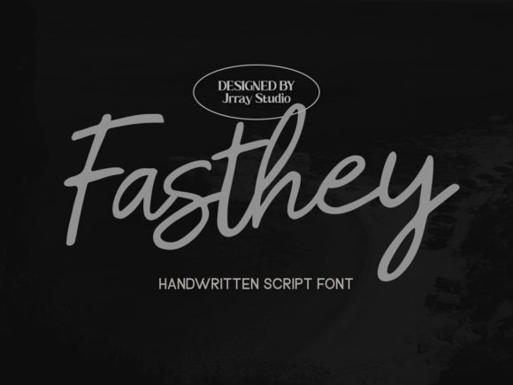 Fasthey: A Vintage Script Font for Makers