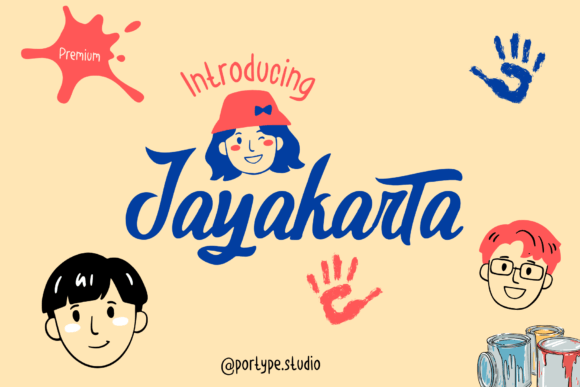 Jayakarta: A Vibrant Script Font for Editorial Design