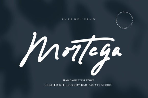 Mortega: A Premium Script Font for Elegant Branding