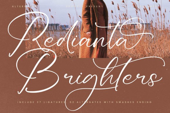 Redianta Brighters: A Luxury Script Font Review