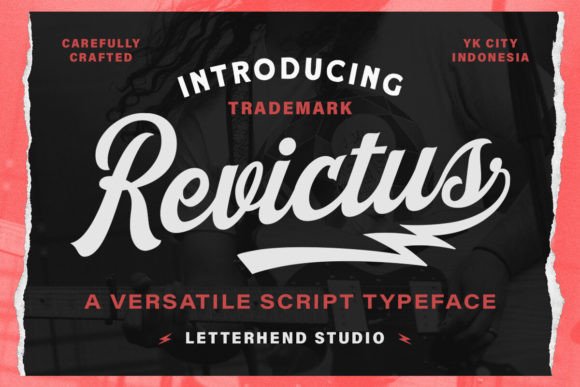 Revictus: A Vintage Script Font for Branding