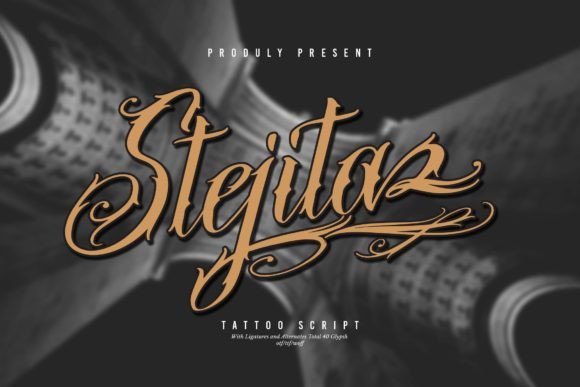 Stejita: A Script Font for Handmade Elegance