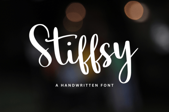 Stiffsy: A Handwritten Script Font for Authentic Campaigns