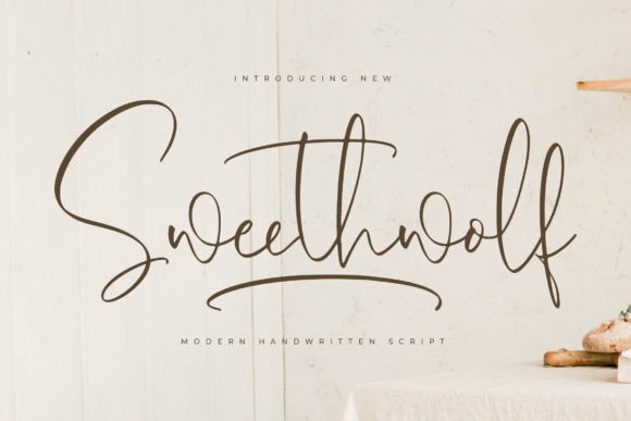 Sweethwolf: A Luxury Script Font for Modern Branding