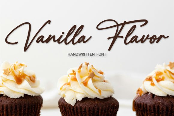 Vanilla Flavor: A Premium Script Handwritten Font Review