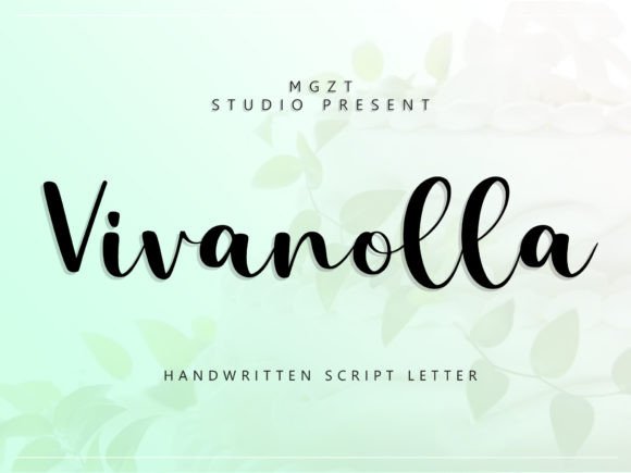 Vivanolla: A Modern Script Font for Elegant Design