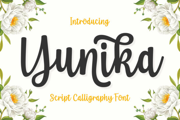 Yunika: The Elegant Script Font for Your Brand