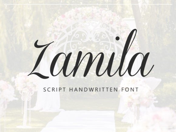 Zamila: The Elegant Script Font for Editorial Design